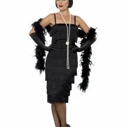 Smiffys Flapper, Black Female Costumes