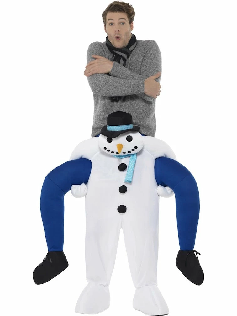 Smiffys Piggyback Snowman 1 Smiffys Piggyback Snowman