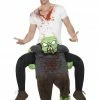 Smiffys Male Costumes Piggyback Zombie
