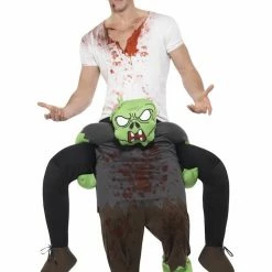Smiffys Male Costumes Piggyback Zombie
