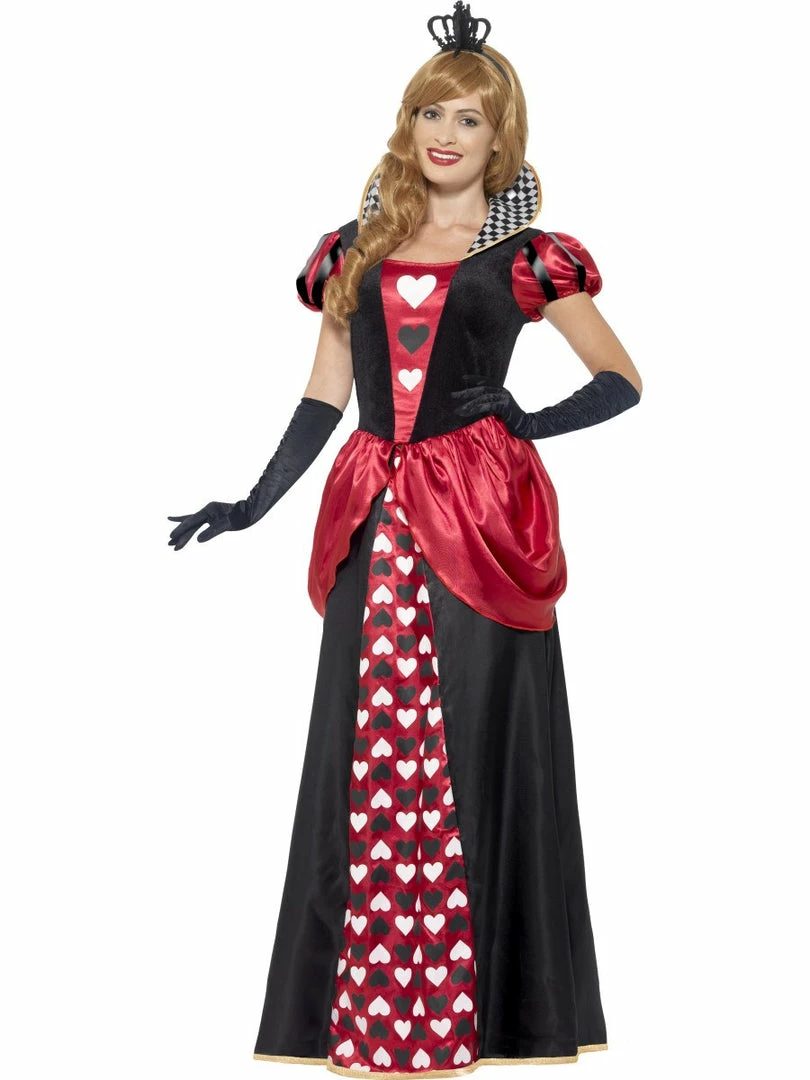 Smiffys Royal Red Queen Female Costumes 1 Smiffys Royal Red Queen Female Costumes