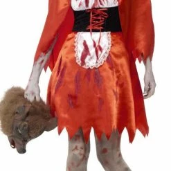 Smiffys Zombie Little Miss Hood Female Costumes