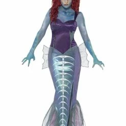 Smiffys Female Costumes Zombie Mermaid