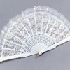 Bristol Boas, Fans & Parasols Fan, Lace White