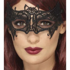 Smiffys Filigree, Lace Bat Mask