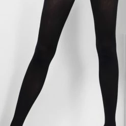 Smiffys Opaque Tights, Black