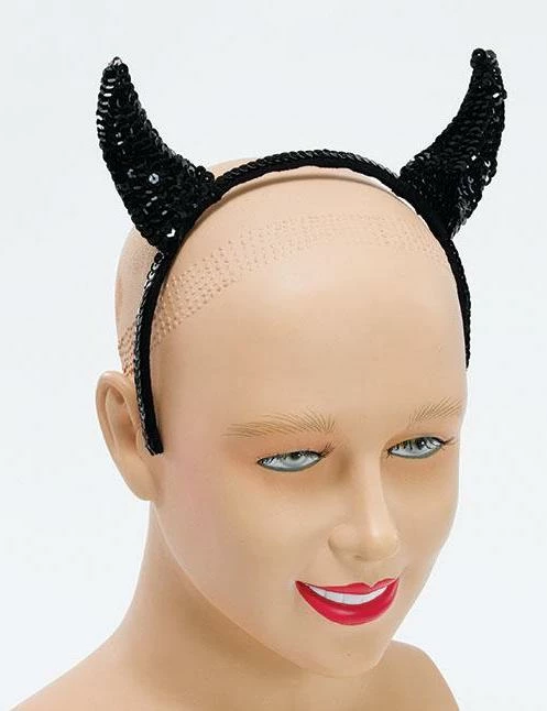 Bristol Devil Horns, Sequin Halloween Accessories 1 Bristol Devil Horns, Sequin Halloween Accessories