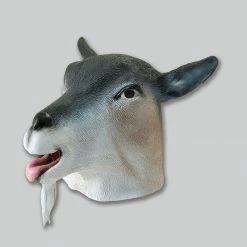 Vendor-unknown Animal Masks Full Overhead Goat Mask