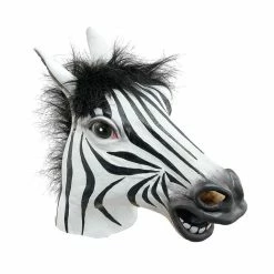 Bristol Zebra Mask Animal Masks Full Overhead