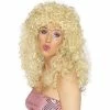 Smiffys Boogie Babe Wig, Blonde