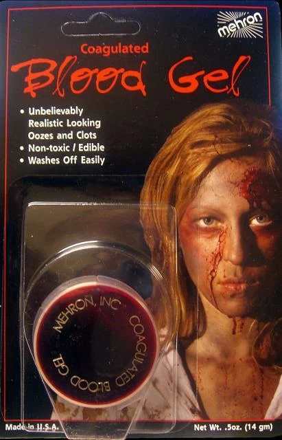 Mehron, Coagulated Blood 0.5oz 1 Mehron, Coagulated Blood 0.5oz