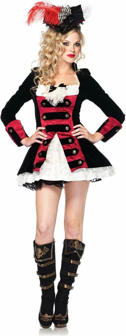 Leg Avenue Charming Pirate Captain Female Costumes 1 Leg Avenue Charming Pirate Captain Female Costumes