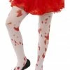 Smiffys Childs Tights, Blood Splattered Halloween Hosiery