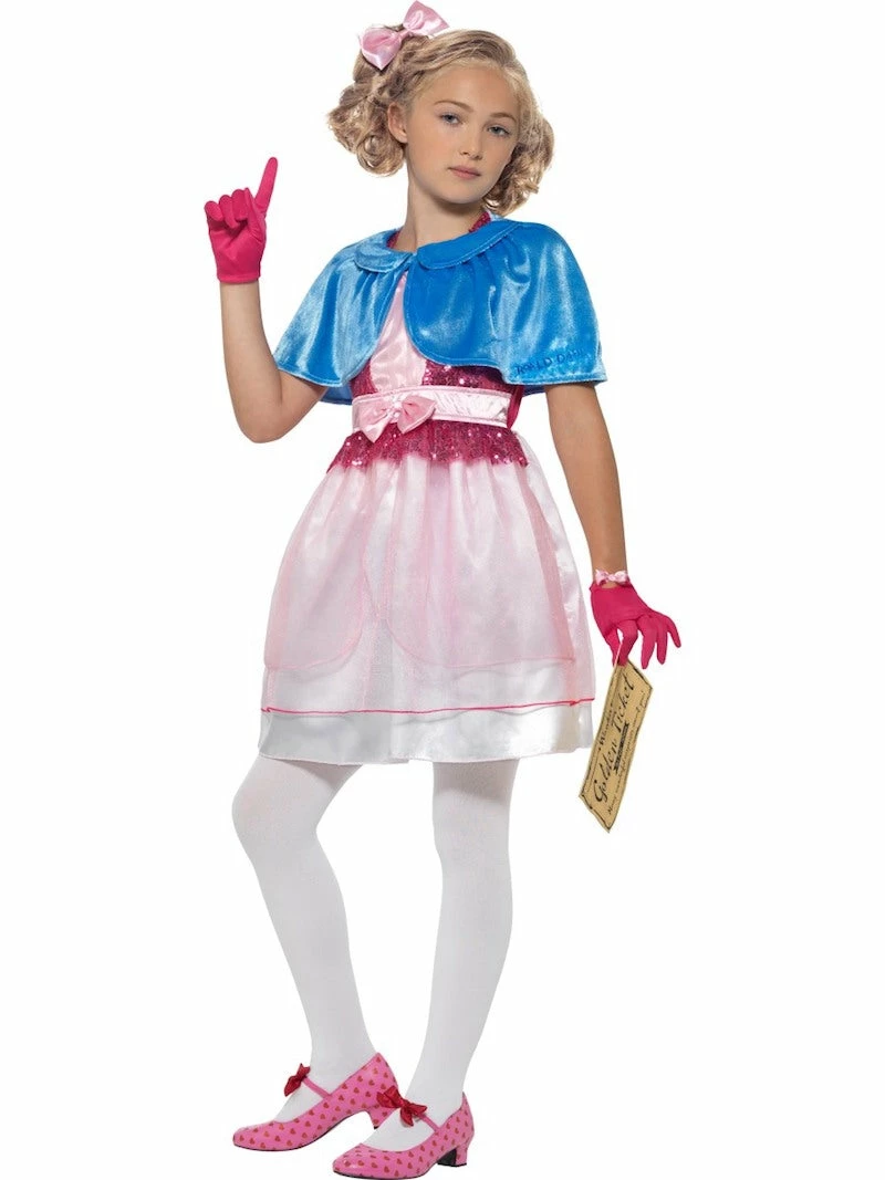 Smiffys Kids Costumes All Roald Dahl, Veruca Salt 1 Smiffys Kids Costumes All Roald Dahl, Veruca Salt