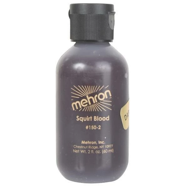 Mehron, Squirt Blood, Dark, 9oz 1 Mehron, Squirt Blood, Dark, 9oz
