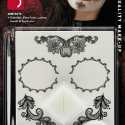 Smiffys Make Up Kit, Day-Dead Glamour Make Up Kits