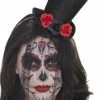 Smiffys Day Of The Dead, Mini Topper Halloween Hats
