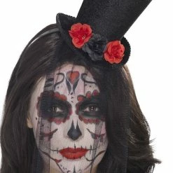 Smiffys Day Of The Dead, Mini Topper Halloween Hats