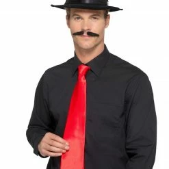 Smiffys 1920's & 30's Gangster Tie, Red