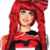 Womens Leg Avenue, Dolly Bob Wig, Red