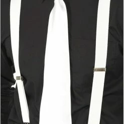 Smiffys Braces, White