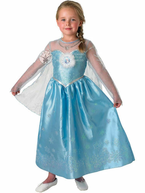 Rubies Girls Elsa Deluxe 1 Rubies Girls Elsa Deluxe