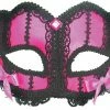 Bristol Masquerade Lace, Pink/Black