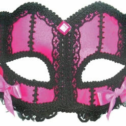 Bristol Masquerade Lace, Pink/Black