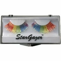 Star Gazer Eyelashes, Rainbow & Gold Foil