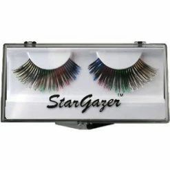 Star Gazer Eyelashes, Multi-coloured Foil