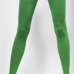 Smiffys Opaque Tights, Green Hoisery