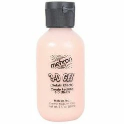 Latex & Wax Mehron, 3-D Gel Flesh 2oz