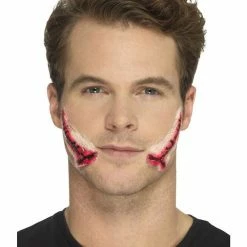 Smiffys Prosthetics & Wounds Latex, Stitched Smile