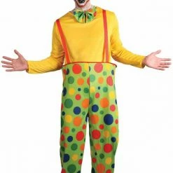 Wicked Funny Clown Male Costumes