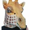 Smiffys Giraffe Latex Mask Animal Masks Full Overhead