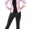 Smiffys Pink Ladies Jacket, Deluxe Female Costumes