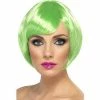 Smiffys Babe Wig, Green Womens