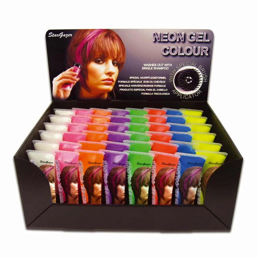 Star Gazer Hair Gel Neon White 2 Star Gazer Hair Gel Neon White