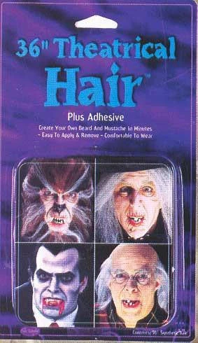 Bristol Theatrical Hair, Grey 1 Bristol Theatrical Hair, Grey
