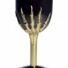 Smiffys Gothic Wine Glass, Black