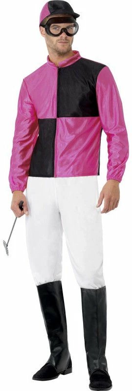 Smiffys Jockey Costume Male Costumes 1 Smiffys Jockey Costume Male Costumes