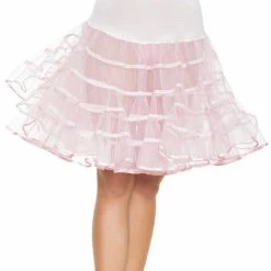 Leg Avenue Knee Length Petticoat, Pink