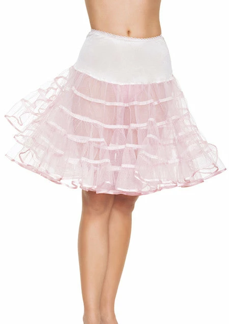 Leg Avenue Knee Length Petticoat, Pink 1 Leg Avenue Knee Length Petticoat, Pink