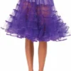 Leg Avenue Knee Length Petticoat, Purple Tu Tu's