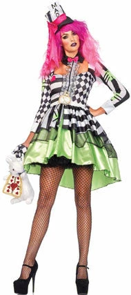 Leg Avenue Female Costumes Deliriously Mad Hatter