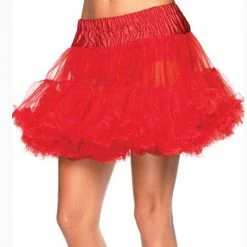 Leg Avenue Plus Size, Tulle Petticoat, Red Tu Tu's