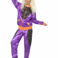 Smiffys Retro Shell Suit Female Costumes
