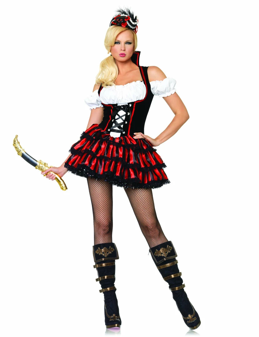 Leg Avenue Female Costumes Shipwreck Pirate 1 Leg Avenue Female Costumes Shipwreck Pirate
