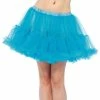 Leg Avenue Tulle Petticoat, Turquoise