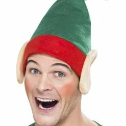 Smiffys Christmas Hats Elf Hat, With Ears